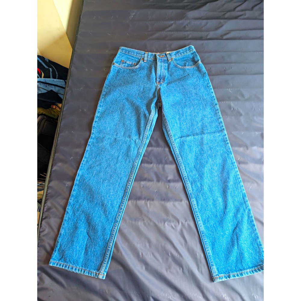 Kirkland Mens Straight Leg Regular Fit Medium Wash Blue Denim Jeans 32x30 NWOT